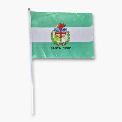 Banderita Nacional - Cruceña con base plastica.