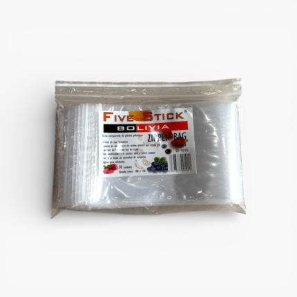 ZIP-LOC de 10 x 15 cm. Paq de 50 Unids.