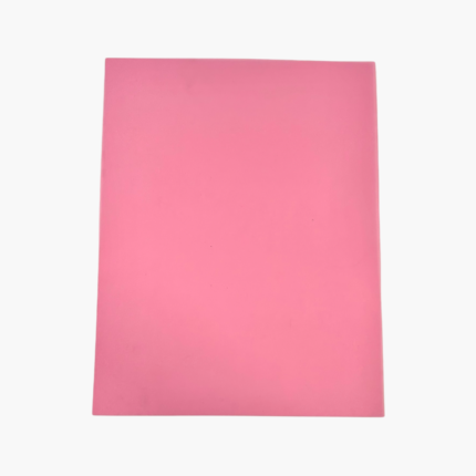 Tapa plastica carta  color Rosado