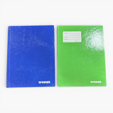 Cuaderno empastado Winner 1/2 oficio 200 hojas c/c