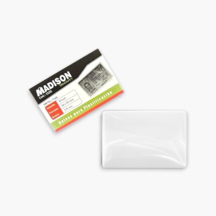 Lamina para plastificar carnet 60 mm x 90 mm.