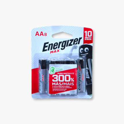Pila Energizer  AA8 alkalina x 8 unids.