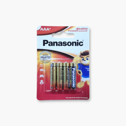 Pila Panasonic AAA4 alkalina 1,5 v x 4 unids.