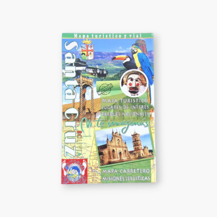 Mapa turístico y carretero-vial de Santa Cruz