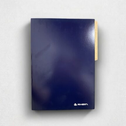 Folder Rhein de cartulina c/pestaña oficio color azul