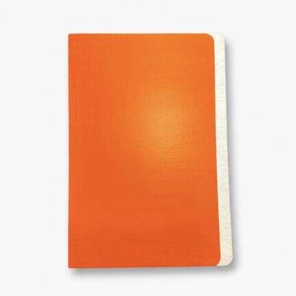 Folder de cartulina Oficio Naranja. Fondo blanco 200 gr.
