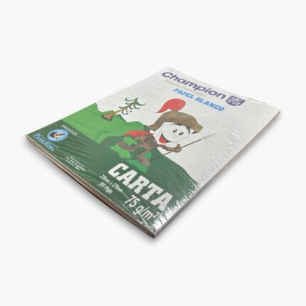Papel bond Champion 75 gr blanco carta de 100 hojas.
