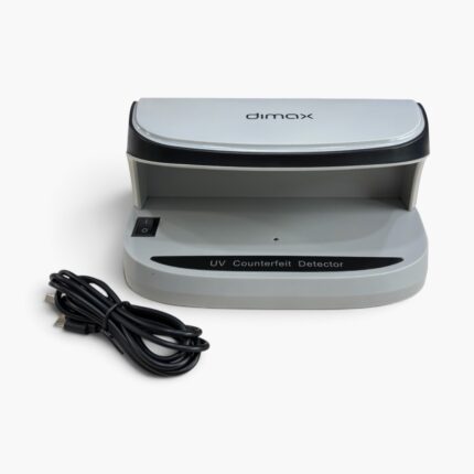 Detector de billetes falsos con luz UV Dimax (C893)